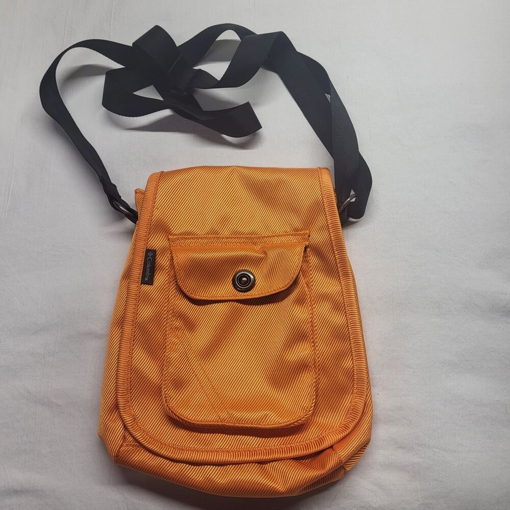 Columbia Crossbody Bag Womens OS Orange Azza Sporty Messenger Nylon